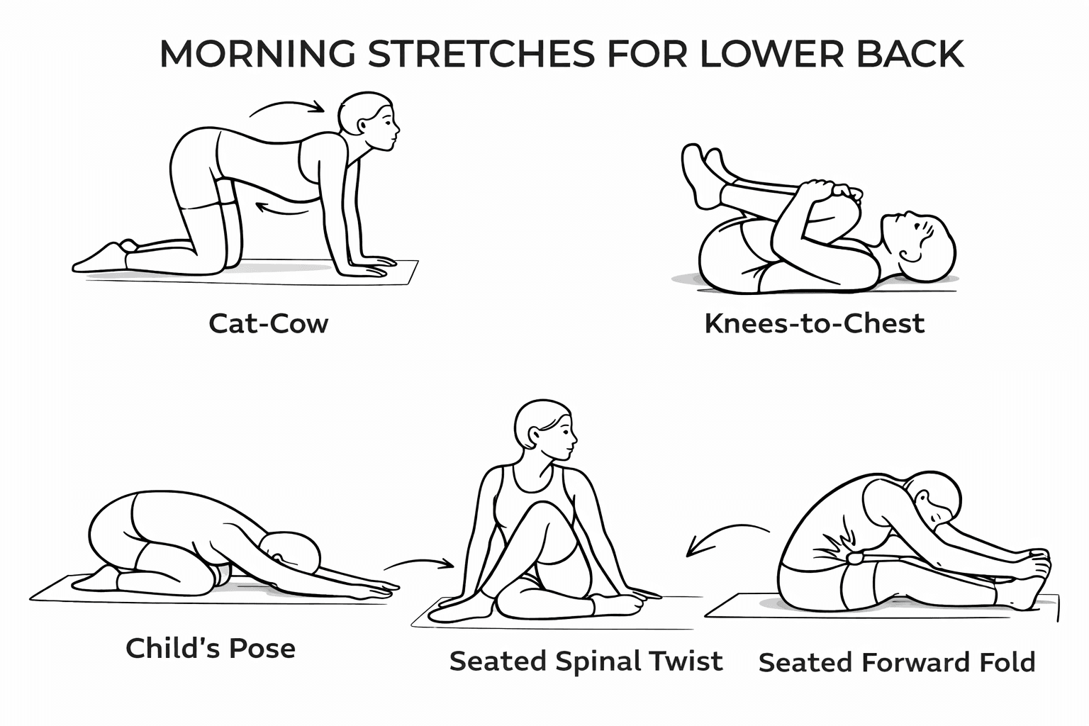 Morning Stretches for Lower Back